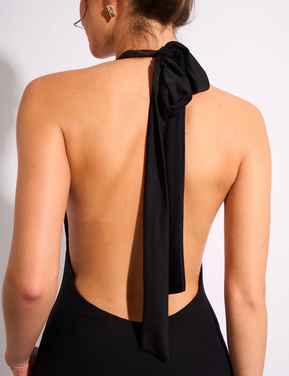 Best Tie Back Luxe Slinky Maxi Dress Dresses