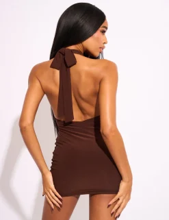 Sale Tie Back Mini Dress Dresses