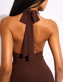 Sale Tie Back Mini Dress Dresses