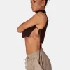 Best Sale Tie Side Roll Neck Crop Top Sculpt & Leisure | Kaiia The Label