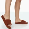 Online Vale Borg Fluffy Slider Slipper Flats