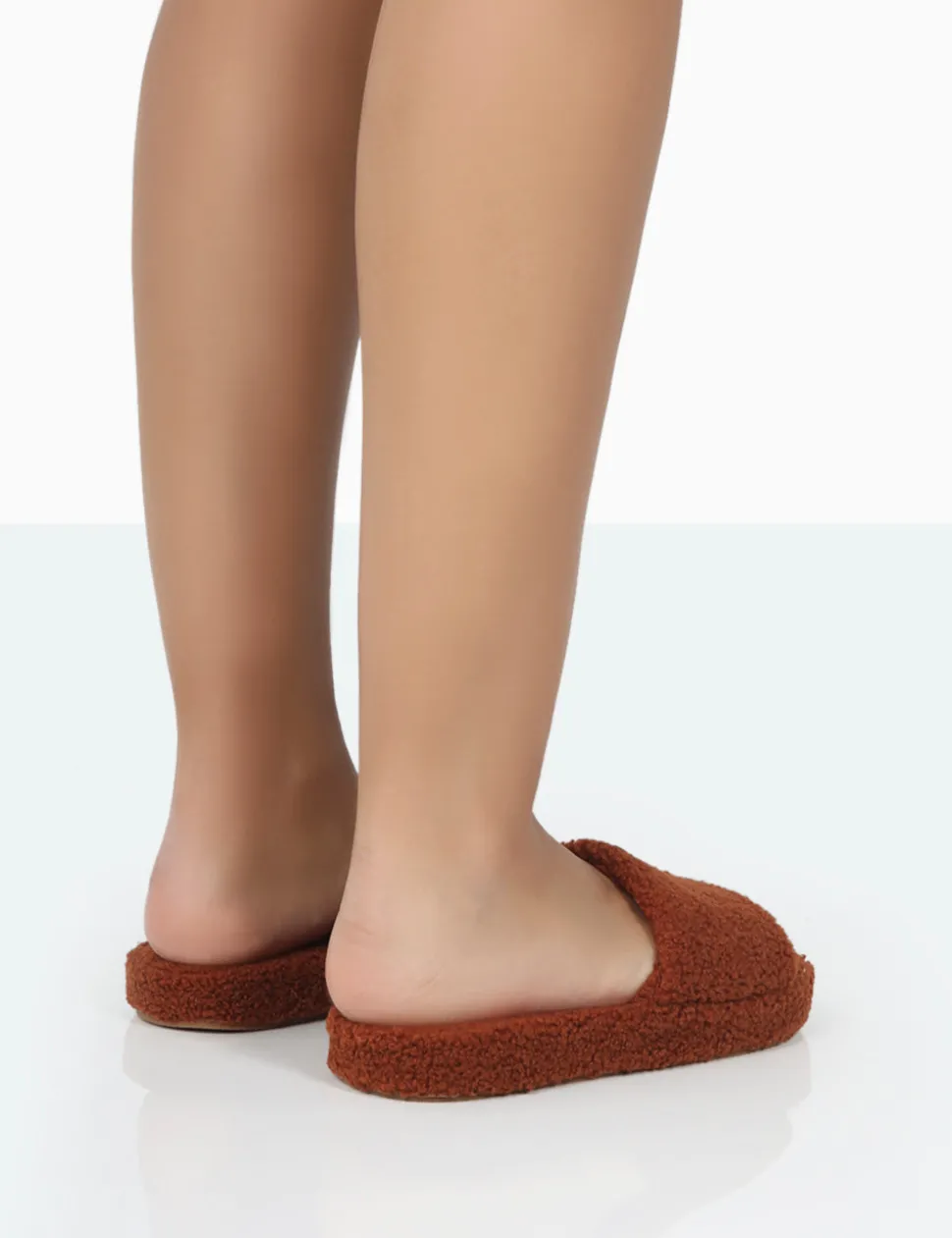 Online Vale Borg Fluffy Slider Slipper Flats