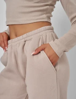 Cheap Wide Leg Sweat Pants Stone Sculpt & Leisure | Kaiia The Label