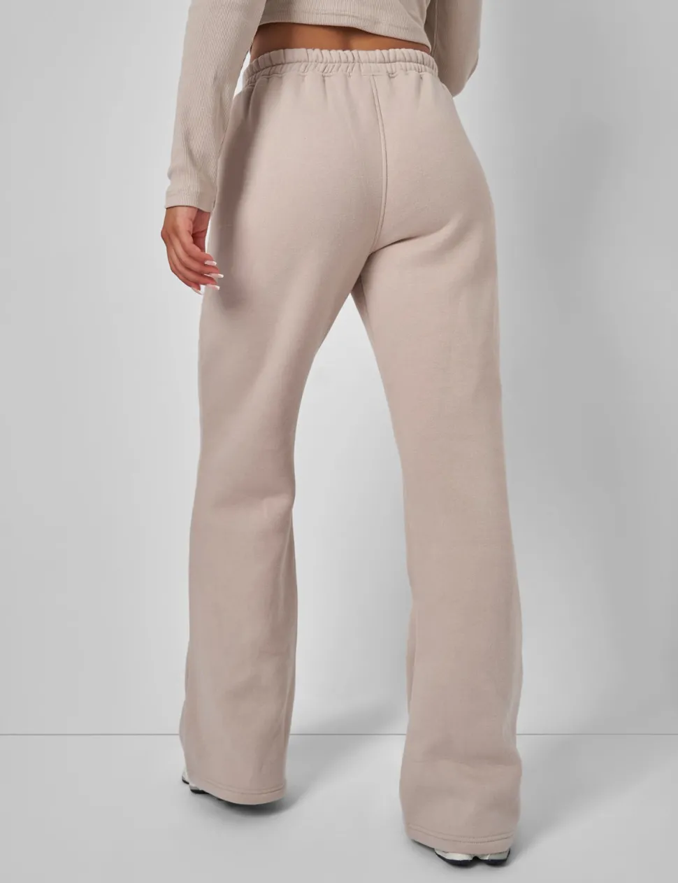 Cheap Wide Leg Sweat Pants Stone Sculpt & Leisure | Kaiia The Label