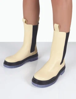 Discount Winter Wide Fit Off Ankle Chunky Sole Chelsea Boots Wide Fit Boots | Wide Fit Boots