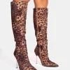 Online Witchcraft Lace Up Knee High Boots Lace Up Heels | Heeled Boots