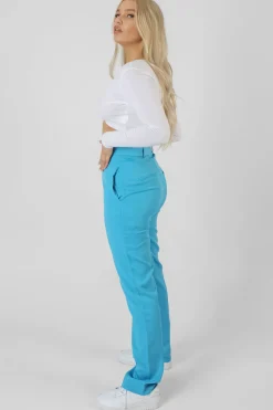 Outlet Wrap Waistband Straight Leg Trouser Sculpt & Leisure | Kaiia The Label